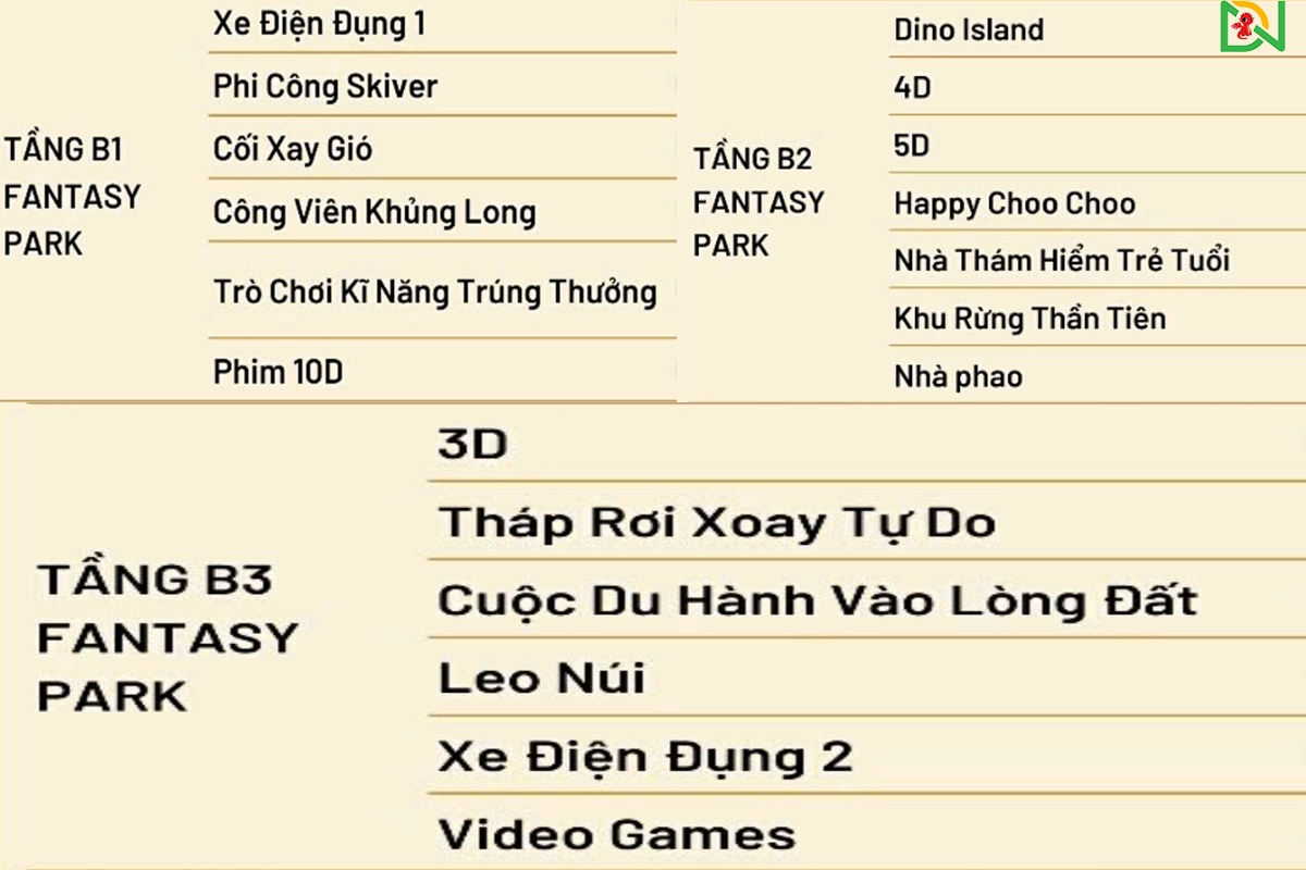 ĐI BÀ NÀ HILL FANTASY PARK CHƠI NHỮNG GÌ?
